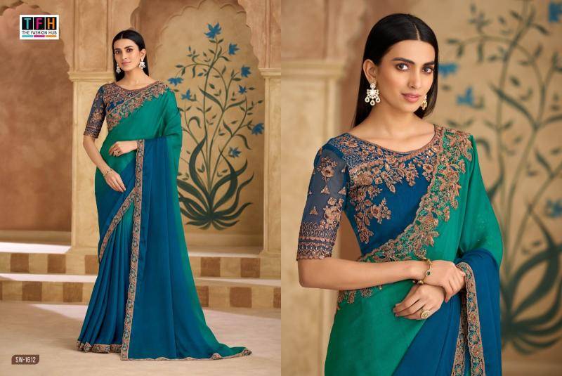 Tfh sandal wood vol-16 Bulk saree dealers in India